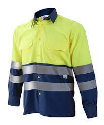 CAMISA ML AV 1203 AMARILLO AV-MARINO