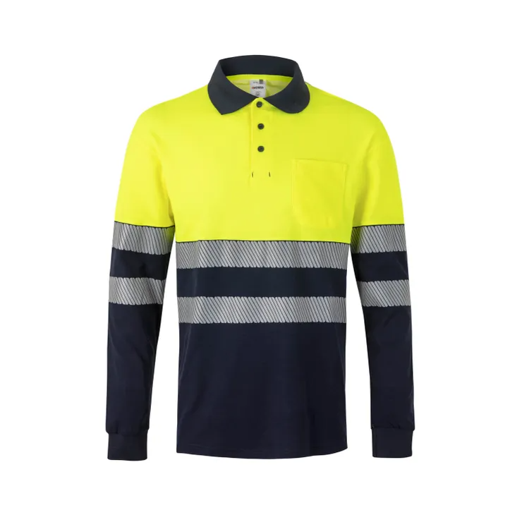 POLO ALGODON BICOLOR ML RS 305525