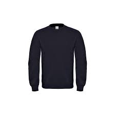 SUDADERA B&C ID.002 NEGRO