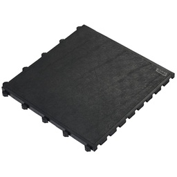 [500006644] ALFOMBRA FATIGUE LOCK TILE SOLID BLACK 0.5X0.5M